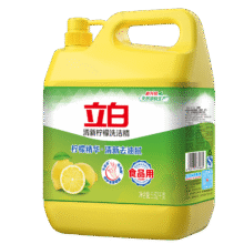 立白洗洁精清新柠檬 强效去油不伤手 A类食品用 餐馆酒店大桶装5.62kg36.93元（需领券）