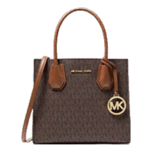 迈克.科尔斯（MICHAEL KORS）女神节礼物mk女包 Mercer风琴包手提单肩斜挎包 中号35S1GM9M2B699元