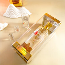 特曲晶彩礼盒52度500ml*2+酒具838.87元/2件（合419.44元/件）