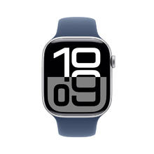 苹果 Apple Watch Series 10 智能手表 GPS款 46mm 银色 丹宁色橡胶表带 S/M券后2068.06元