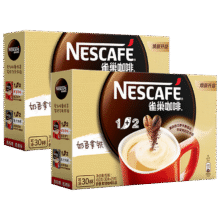 雀巢（Nestle） 奶香拿铁咖啡三合一速溶咖啡粉 奶香拿铁30条*1盒69.8元（需领券，合34.9元/件）