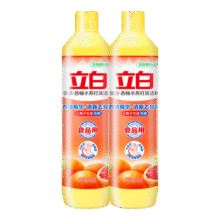 再降价：立白洗洁精 食品用 西柚洗洁精408g*2瓶1.95元（需领券）