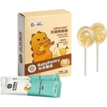光合星球无糖棒棒糖水果梨膏儿童零食糖果无添加送婴儿宝宝食谱16.5元 (券后省5.4)