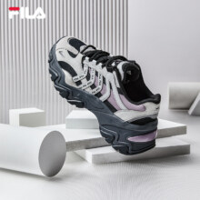 天降礼金、88会员：FILA 斐乐鱼刺2代老爹鞋女鞋反光休闲鞋夏季复古厚底增高鞋运动鞋338.49元