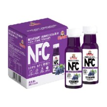 88VIP:福兰农庄NFC葡萄汁300ml×6瓶