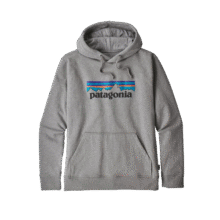 巴塔哥尼亚（Patagonia）P-6 Logo 男式潮流经典舒适加绒卫衣39539 黑色 M608元 (券后省105)