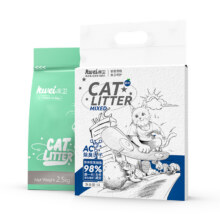 库卫 原味混合猫砂抑菌除臭低尘2.5kg/袋26.37元（需领券，合13.19元/件）