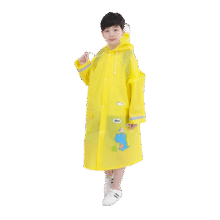 需试用：米波迪 儿童雨衣男女童小学生大小童宝宝雨披幼儿园小孩雨衣恐龙XXXL码10.53元（需领券）