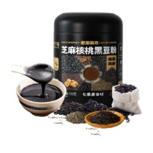 88VIP：老金磨方 黑芝麻核桃黑豆粉 700g13.76元（需领券）+1.19元淘金币