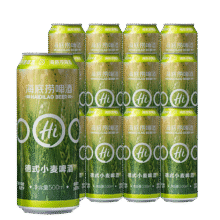 海底捞 德式小麦 精酿啤酒 500ml*12听 整箱装 国产67.32元