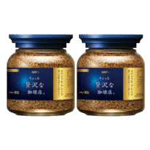 AGF 冻干速溶黑咖啡蓝金罐80g*2瓶 特浓混合无蔗糖美式进口0糖咖啡粉59.8元 (月销1w+)