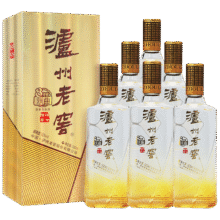 618预售：泸州老窖 八年窖头曲 臻传陆号 浓香型白酒 52度500ml*6瓶整箱840元