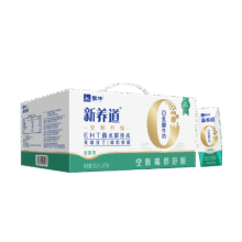 PLUS会员：蒙牛新养道零乳糖低脂牛奶250ml*15盒  适合乳糖不耐31.19元