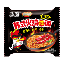 88VIP:思圆韩式火鸡面129g*5袋