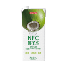 plus会员、需首购：京东京造100%NFC椰子水1L9.13元/件