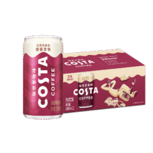 可口可乐（Coca-Cola）COSTA 咖世家 2倍咖啡因 醇香拿铁 浓咖啡饮料 180ml*12罐25.9元  需换购