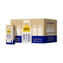88会员：认养一头牛 纯牛奶 200ml*16盒24.41元+淘金币6.49元