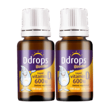 Ddrops滴卓思 婴幼儿童营养维生素D3滴剂vd3 1岁-18岁【2瓶装】235元 (月销1w+)