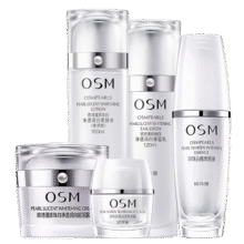 欧诗漫（OSM）美白淡斑补水保湿护肤品化妆品套装护肤礼盒全套304050女士妈妈 洁+水+乳+霜+精华+眼霜+防晒霜358元
