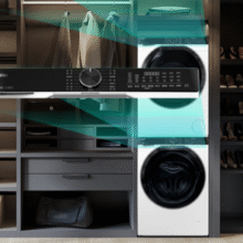 Haier 海尔 EG100BD579LW+EHGS100579W 云溪白超薄全嵌洗烘套装10kg￥3929.36 比上一次爆料降低 ￥3389.64