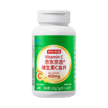PLUS会员：京东京造 维生素C片120片咀嚼片 高含量VC补充维C增强免疫维生素C成人23.52元/件（需买3件）