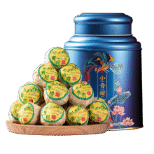 末笙正宗新会天马小青柑普洱特级陈皮桔柑普茶熟茶叶送礼罐装 250G49.9元