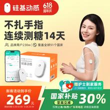 国家补贴：硅基动感 GS1 动态血糖仪 经典版 单盒170.8元（折85.4元/盒）