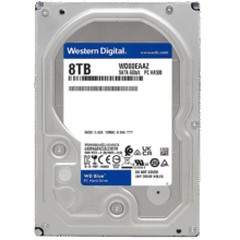 需凑单，plus:西部数据 台式机硬盘 WD Blue 西数蓝盘 8TB 5640转 256MB SATA 3.5英寸大容量CMR垂直技术DIY电脑机械硬盘1059.96元（需领券）晒单后