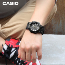 卡西欧（CASIO）手表男光动能防水防震运动电子学生日韩表送男友AQ-S810W-1B348元 (券后省10,月销1000+)