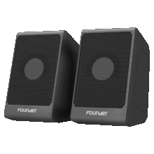 限地区、plus:方正Founder便携HiFi立体声音响 全频双磁喇叭USB有线桌面有源音箱 笔记本台式机电脑多媒体迷你低音炮21.06元