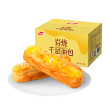 88VIP：达利园糕点 岩烧千层面包 40g*12枚 480g11.41元包邮（18.41+返7元猫超卡+2.99元淘金币抵扣）