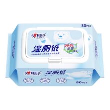 心相印 湿厕纸 80抽*1包8.9元