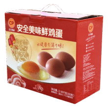 CP 正大 安全美味鲜鸡蛋60枚 3.18kg 早餐食材  无抗认证 礼盒装69.9元 (月销1w+)