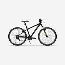 迪卡侬 DECATHLON 山地车ST500青少年山地自行车变速24寸单车4793438 耀黑色券后872.79元