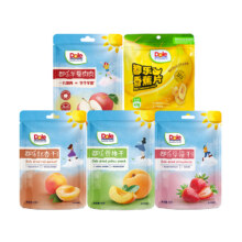 再降价、88VIP：DOLE 都乐 果脯蜜饯 共45g/袋 x5件20.94元包邮+646淘金币,合4.19元/件(需用券)