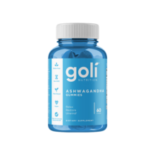 Goli南非醉茄软糖60粒KSM-66醉茄缓解压力焦虑改善睡眠调节情绪 南非醉茄软糖60粒