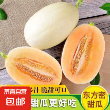 再降价：东方蜜 甜瓜 1斤-1.5斤5.9元（需领券）