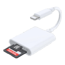 jx 京喜 相机读卡器sd卡 适用苹果索尼佳能尼康iPhone口 Type-C接口二合一 支持SD/TF卡13.9元 包邮（合6.95元/件）