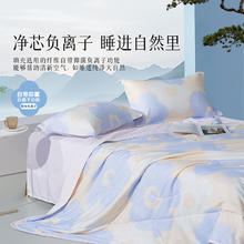 百丽丝 水星家纺集团旗下 可水洗A类茶氨酸抗菌夏被 150cm*200cm35元