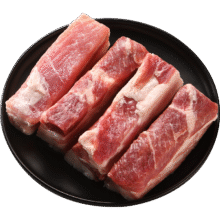 鲜京采 黑猪 去皮五花肉条2斤净重 烤肉炒菜食材 红烧肉原料 生鲜猪肉61.2元3件（需领券，合20.4元/件）需凑单