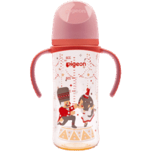 贝亲（Pigeon）双把手PPSU奶瓶 第3代 330ml-胡桃夹子 LL号 9个月以上  AA22489.04元（凑单低至76.33元）