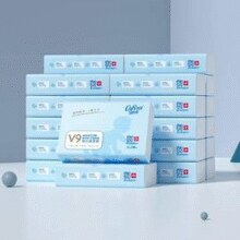 可心柔 V9婴润+系列 婴儿保湿面纸 S码3层80抽*16包￥38.91 2.0折 比上一次爆料降低 ￥20.99