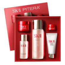 再降价、20点：SK-II 晶透随行 护肤套装 神仙水75ml+眼霜2.5g+面霜15g+洁面20g+清莹露30ml513.4元（需用券）