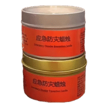 应急蜡烛 家用照明停电应急防灾焟烛无烟无味烛台防风 50g小号1个装0.01元