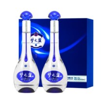 再降价、88vip: 洋河梦之蓝M352度白酒500ml×2瓶642.12元