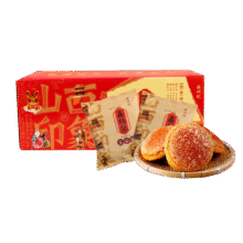 鑫炳记太谷饼山西特产办公室手工传统老式小吃点心下午茶糕点 原味2100g31.8元