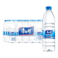 康师傅饮用纯净水550ml*24瓶  饮用水家庭办公用水 整箱装15.72元