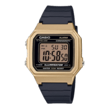 CASIO卡西欧石英机芯树脂表带日韩表男表W-217HM-9A 送男友134元 (券后省10)