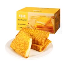 再降价、88VIP:百草味蛋皮夹心吐司420g4.26元（返2元超市卡后，需领券）+淘金币209个