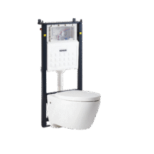 科勒（KOHLER）家用壁挂式马桶挂墙坐便器水箱嵌入式墙排直冲悬挂式马桶K-25255 高水箱旗舰款3339元 (券后省360)
